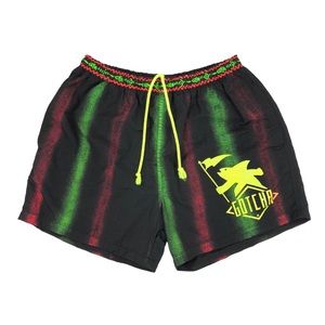 Vintage Gotcha Men's Swim Trunks Shorts Size 32 Medium 4" Inseam Unlined
